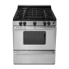 Premier 30" Pro Series Gas Range Electronic Ignition In Silver