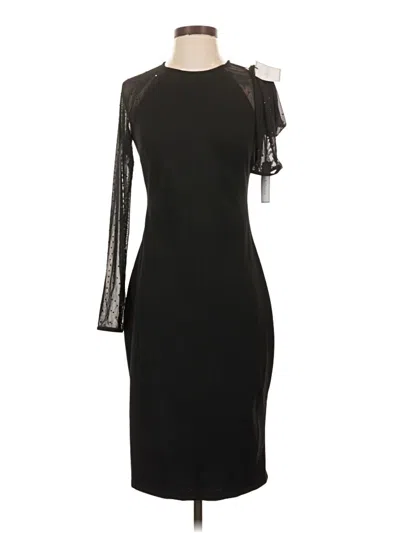 Premier Amour Cocktail Dress In Black