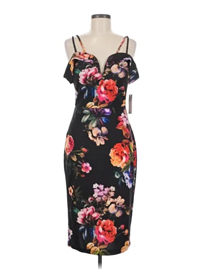Pre-owned Premier Amour Cocktail Dress In Black