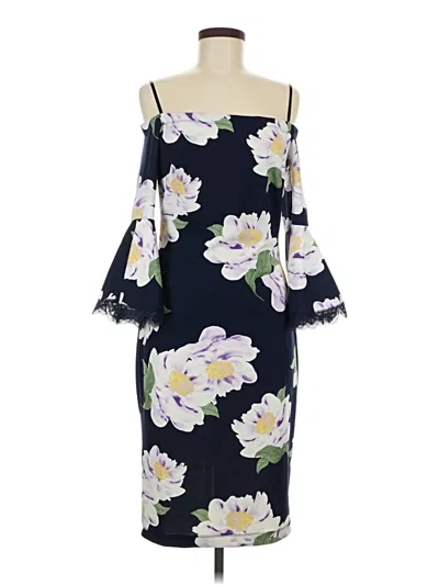 Pre-owned Premier Amour Cocktail Dress In Blue