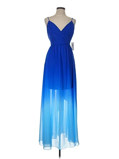 Pre-owned Premier Amour Cocktail Dress In Blue