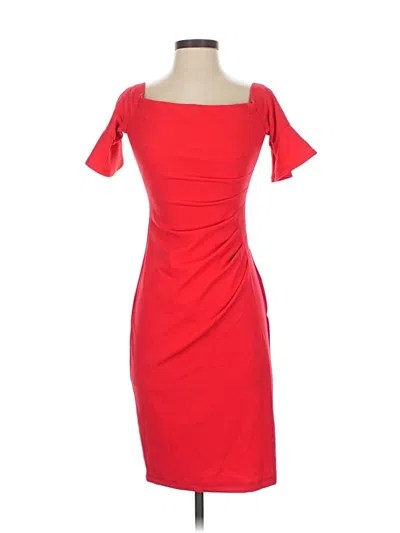 Pre-owned Premier Amour Cocktail Dress In Red