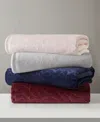 Premier Comfort Cozy Embossed Throw Blanket, 50" X 60" In Multi
