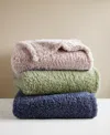Premier Comfort Cozy Fluffy Throw Blanket, 50" X 60" In Brown
