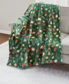 Premier Comfort Cozy Plush Printed Throw, 50" X 70", Exclusively At Macy's In Cookies