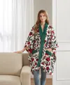 Premier Comfort Cozy Plush Printed Wrap, 50" X 70", Exclusively At Macy's
