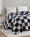 Premier Comfort Feathersoft Lightweight Knit Blanket, Full/queen In Blue