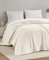 Premier Comfort Feathersoft Lightweight Knit Blanket, Full/queen In Ivory