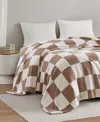 Premier Comfort Feathersoft Lightweight Knit Blanket, Twin In Brown