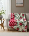 Premier Comfort Heated Cozy Plush Reversible Throw, 50" X 60"