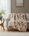 Premier Comfort Heated Cozy Plush Reversible Throw, 50" X 60" In Brown