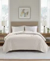 Premier Comfort Heated Textured Fleece Blanket, Twin In White