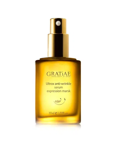 Premier Luxury Skin Care 1.02oz Ultrox Expression Marks Anti-wrinkle Serum In Yellow