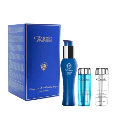 Premier Luxury Skin Care Cleanse & Moisturize Facial Treatment 3pcs Skin Care 7290106250567