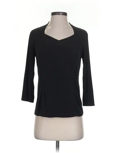 Pre-owned Premise 3/4 Sleeve T-shirt In Black