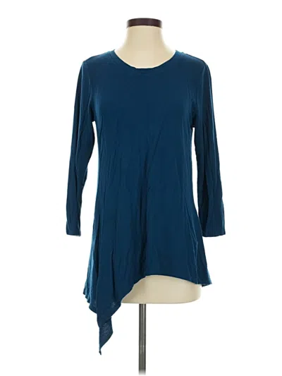 Pre-owned Premise 3/4 Sleeve T-shirt In Blue