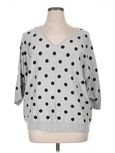 Pre-owned Premise 3/4 Sleeve T-shirt In Gray