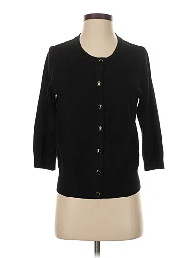 Pre-owned Premise Cardigan Sweater In Black