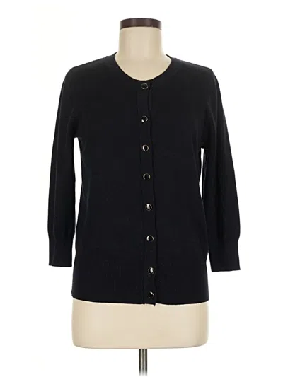 Pre-owned Premise Cardigan Sweater In Black