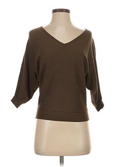 Pre-owned Premise Cardigan Sweater In Brown