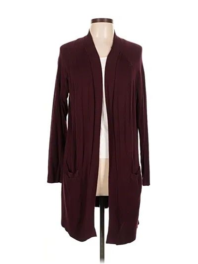 Pre-owned Premise Cardigan Sweater In Burgundy