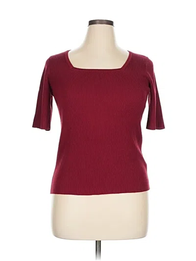 Pre-owned Premise Cardigan Sweater In Burgundy