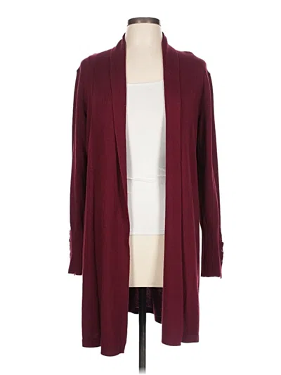 Pre-owned Premise Cardigan Sweater In Burgundy