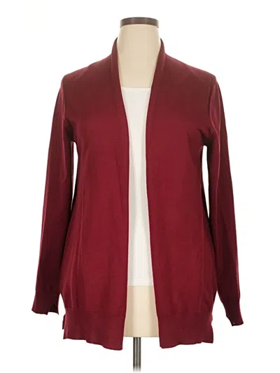 Pre-owned Premise Cardigan Sweater In Burgundy