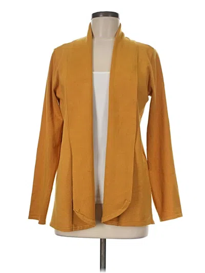 Pre-owned Premise Cardigan Sweater In Gold