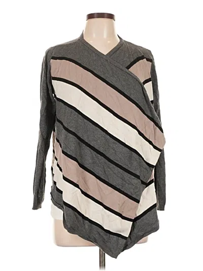Pre-owned Premise Cardigan Sweater In Gray
