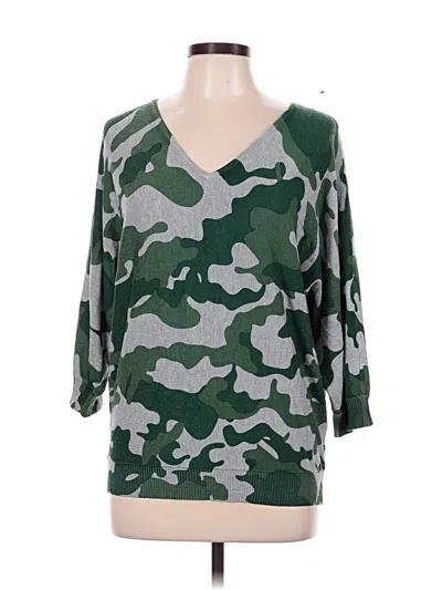 Pre-owned Premise Cardigan Sweater In Green