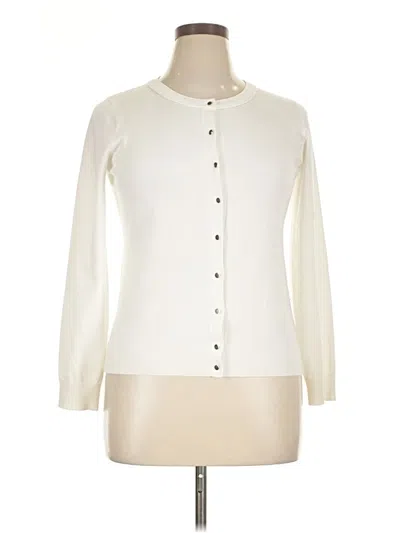 Pre-owned Premise Cardigan Sweater In Ivory