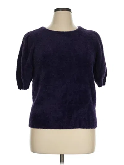 Pre-owned Premise Cardigan Sweater In Purple