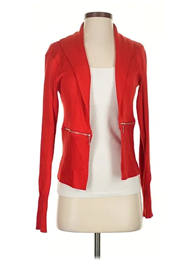 Pre-owned Premise Cardigan Sweater In Red