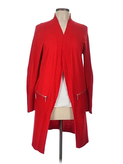 Pre-owned Premise Cardigan Sweater In Red
