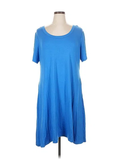 Pre-owned Premise Casual Dress In Blue