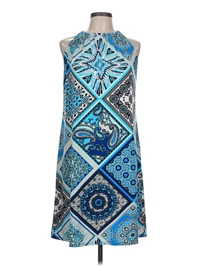 Pre-owned Premise Casual Dress In Blue