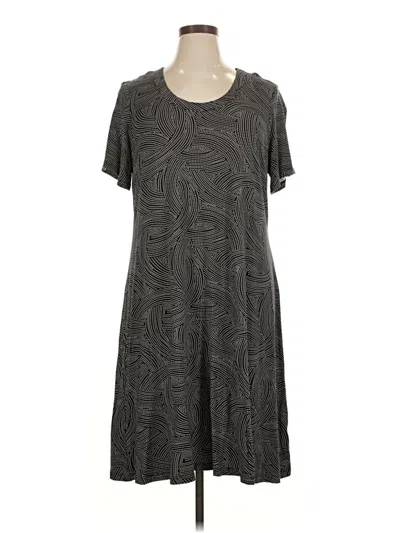 Pre-owned Premise Casual Dress In Gray