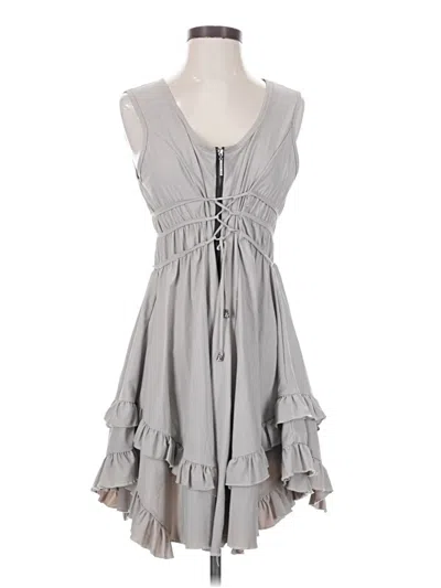 Pre-owned Premise Casual Dress In Gray