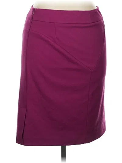 Pre-owned Premise Casual Skirt In Burgundy