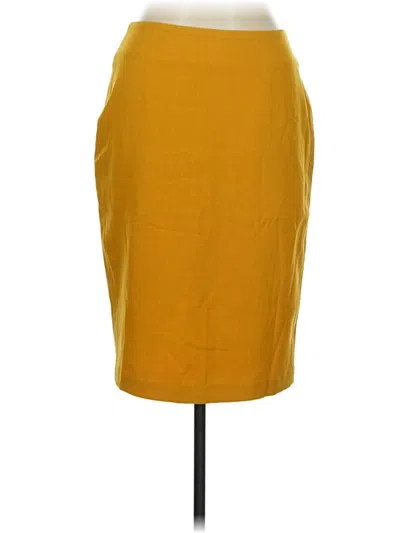 Pre-owned Premise Casual Skirt In Yellow