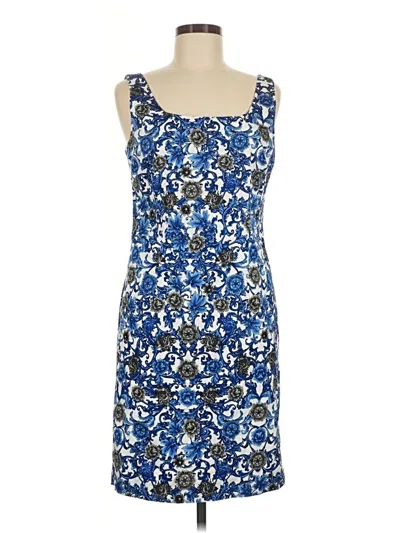 Pre-owned Premise Cocktail Dress In Blue