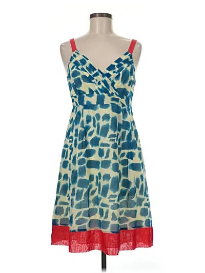 Pre-owned Premise Cocktail Dress In Blue