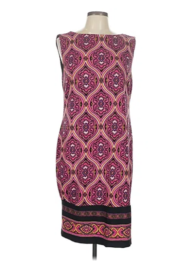 Pre-owned Premise Cocktail Dress In Burgundy