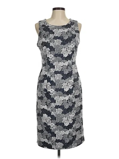 Pre-owned Premise Cocktail Dress In Gray