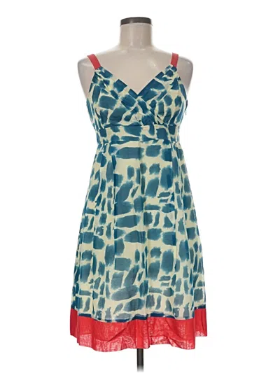 Pre-owned Premise Cocktail Dress In Teal