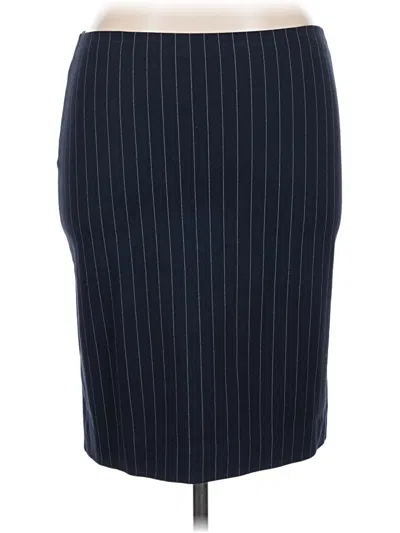 Pre-owned Premise Formal Skirt In Blue