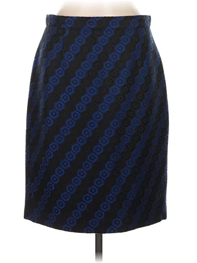 Pre-owned Premise Formal Skirt In Blue