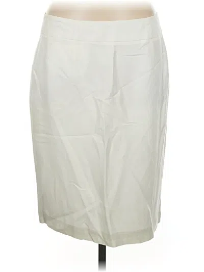 Pre-owned Premise Formal Skirt In White