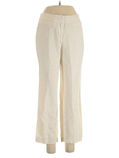 Pre-owned Premise Linen Pants In Ivory